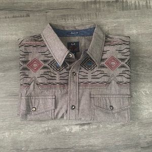 MoonShine Spirit Men's LongSleeve Snap Down
Western Shirt
Material 100% Cotton